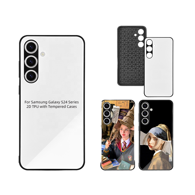 2D Heat Transfer Phone Case for S25 DIY Blank Phone Case Printed with Custom Designs Anti-Slip Texture Phone Case for S26Ultra