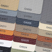 Cuir texturé tissé, cuir gaufré à texture tricotée, utilisé pour les sacs.