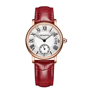 Rebirth 2012 high quality hot sale brand watches women luxury quartz watch and bracelet set women