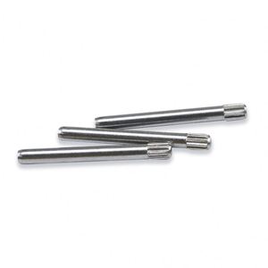 Goupille droite moletée en acier inoxydable 304, diamètres 2mm, 3mm, 4mm, couleur argent, certifiée ISO 9001, personnalisable, prix usine OEM - Product Image 2