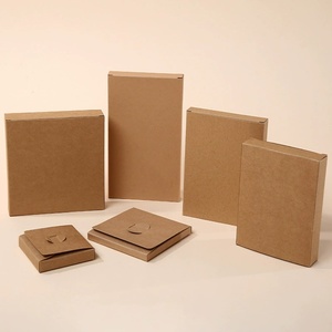 Custom Kraft <b>Paper</b> <b>Boxes</b> with Logo Printing Wholesale Blank Storage Packaging - Product Image 4