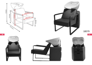 Nuevo Diseño 2026: Sillón Lavacabezas <span class=keywords><strong>para</strong></span> Salón con Lavabo y <span class=keywords><strong>Silla</strong></span> <span class=keywords><strong>para</strong></span> Lavado de <span class=keywords><strong>Cabello</strong></span> - Product Image 5