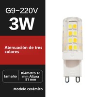 Lumière décorative chaude de 110V G9 LED avec la source lumineuse de commutateur de capteur SMD LED pour l'application d'entrepôt