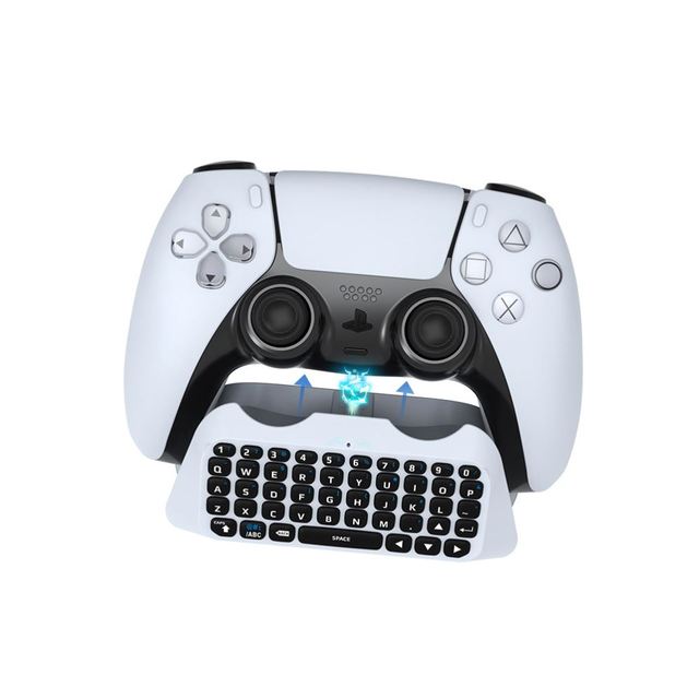 Ps5 Keyboard Controller Wireless External With Audio Function Game Accessories for