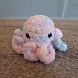 100% hecho a mano bebé ganchillo Amigurumi Mini Animal relleno <span class=keywords><strong>pulpo</strong></span> muñeca tejer <span class=keywords><strong>pulpo</strong></span> Amigurumi ganchillo juguetes de peluche regalos de bebé - Product Image 2