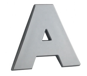 <span class=keywords><strong>Lettere</strong></span> <span class=keywords><strong>Cromate</strong></span> Autoadesive da 50mm per <span class=keywords><strong>Auto</strong></span> - Product Image 4