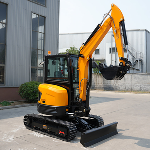 Đầy đủ chức năng Euro 5 máy xúc nhỏ CE EPA DIESEL 3.5 tấn Mini Digger tất cả các địa hình đô thị dự án thủy lực micro máy xúc - Product Image 4