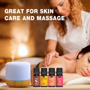 Private Label 100% Pure Natural Organic Fresh Fruit Fragrance Eco-Friendly Aromatherapy Essential <strong>Oil</strong> Skin Care <strong>Massage</strong> <strong>Set</strong> - Product Image 2