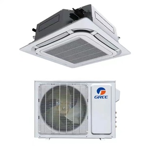 Mini Split, Aire Acondicionado con Descarga de Aire de 360 Grados, Unidad Interior Tipo Cassette, Sistema de Aire Acondicionado Residencial, FCU VRF - Product Image 1