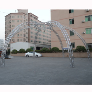 โครงหลังคาโค้งอะลูมิเนียม ระบบโครงถักเวทีสำหรับงานอีเว้นท์ - Product Image 1