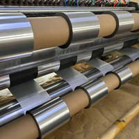 Ruban adhésif en aluminium sans revêtement pour conduits HVAC, pour plaques d'évaporateur de réfrigérateur et ruban isolant réfléchissant en aluminium