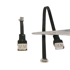 Cable <span class=keywords><strong>USB</strong></span> FFC para Cámara de 20CM, <span class=keywords><strong>Micro</strong></span> <span class=keywords><strong>USB</strong></span> a <span class=keywords><strong>USB</strong></span> A Estándar, Plano, Delgado, Tipo Cinta, Negro, para Sincronización y Carga - Product Image 6