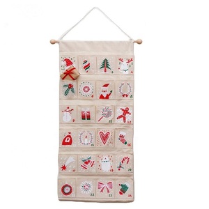 <strong>2022</strong> Wholesale Tree Hanging Decoration Christmas Felt <strong>Advent</strong> <strong>Calendar</strong> Christmas Canvas Fabric Countdown <strong>Calendar</strong> for <strong>Kids</strong> - Product Image 5