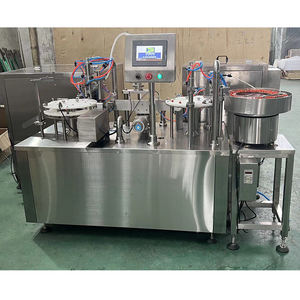 Verspreid Automatische Gari Kruidenierslabelmachines Italië Cosmetica Glitter Machinestenwork Fles + Vulling + Machine Vulmachine - Product Image 5