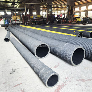 <span class=keywords><strong>Tuyau</strong></span> d'<span class=keywords><strong>aspiration</strong></span> en caoutchouc résistant à l'usure de grand <span class=keywords><strong>diamètre</strong></span> avec bride en fil d'acier pour le pompage du sable - Product Image 1