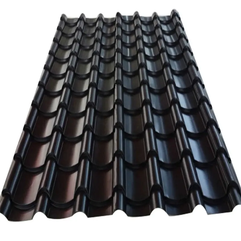 Plaques de toiture en Zinc, bobine en acier ondulé galvanisé trempé à chaud, plaque en acier haute résistance laminée à froid