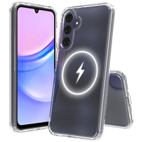 Vente en gros d'usine, étui de téléphone portable pour Samsung A16 5G, étui de smartphone transparent magnétique antichoc