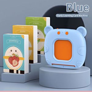 Tarjetas de Aprendizaje del Lenguaje para la Primera Infancia, Dispositivo de Aprendizaje con Tarjetas Interactivas, Juguetes Educativos, Tarjetas de Palabras para Niños - Product Image 2