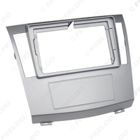 Kit de cadre de panneau de tableau de bord avec grand écran 9 "pour Haima S3 2012 Auto Radio Dash Frame