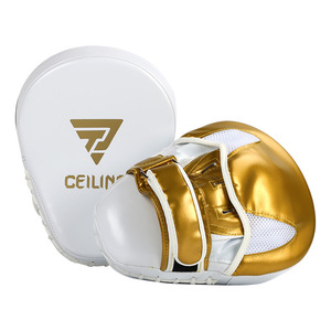 Guantes Curvos de Boxeo PU Focus Pads para Entrenamiento de Boxeo, Sanda, <span class=keywords><strong>Muay</strong></span> Thai, Kickboxing, Defensa Personal, Gimnasio, Uso Doméstico, Logotipo Personalizado OEM ODM - Product Image 1