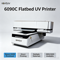 Impresora UV de Cama Plana de 8 Colores CMYK LC LM LK LLK, Máquina de Impresión 6090 con 3 Cabezales 3200HD