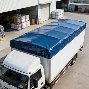 톈진 방수 및 방화 방수포 원단 PVC 코팅 방수포 트럭 방수포 롤 PVC 커버 트럭 커버 원단 - Product Image 3