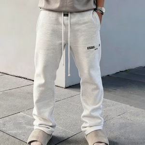 Pantalones de chándal <span class=keywords><strong>Fear</strong></span> Pants de la temporada 8 con letras flocadas, estilo Hip Hop para hombre - Product Image 4