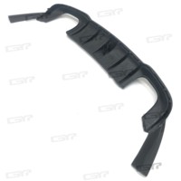 Nouveau diffuseur arrière en fibre de carbone et kit de pare-chocs avec éclairage LED pour Audi S3 A3 2017-2019, haute qualité, à visser