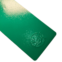 Peinture en poudre polyester vert mousse RAL6005 pour clôture haute sécurité / clôture à panneaux Pintura En Polvo
