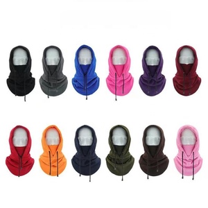 Masque de ski tricoté <span class=keywords><strong>en</strong></span> <span class=keywords><strong>polaire</strong></span> pour hommes et femmes pas cher cagoule <span class=keywords><strong>Snood</strong></span> avec ficelle réglable - Product Image 1