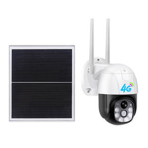 Caméra de surveillance extérieure V380Pro 4G à énergie solaire avec détection de mouvement PIR et audio bidirectionnel, étanche pour la sécurité domestique - Product Image 4