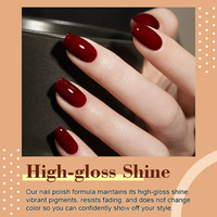 Quengel OEM personnalisé 60 couleurs de vernis gel UV à tremper longue durée 15ml vernis à ongles pailleté