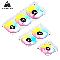 Ventilador de Refrigeración AntarcChill Factory de 120 mm, Alto Flujo de Aire, Bajo Ruido, PWM, Rodamiento Hidráulico, Silencioso, para Caja de PC