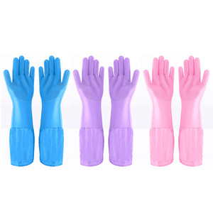Zhaoxing Pet Grooming Gloves Silicone Cat Dog Hair Removal <b>Cleaning</b> Bath Massage <b>Brush</b> Anti Scratch Bite Resistant - Product Image 1