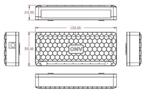 Switch Ethernet Commercial Non Géré Mini en Plastique 8*10/100M Sécurité DC5V - Product Image 1