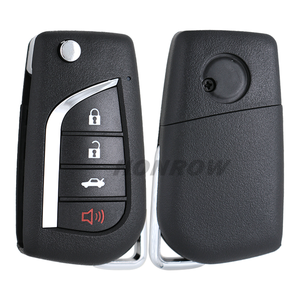 Xhorse vvdi trống cho TOYOTA Lật Phong Cách 3 + 1 nút vỏ phím - Product Image 1