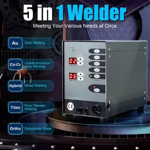 Spot Laser Welder Automatic Numerical Control Touch Pulse Argon Welder Handheld Dental Weld Machine Jewelry Spot Welding Machine