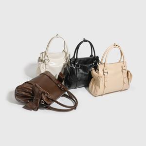 Sacs à main de luxe pour femmes 2026 en cuir PU avec fermeture éclair, design tendance, vente en gros - Product Image 2