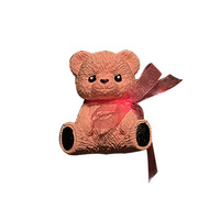 Diffuseur de parfum pour climatiseur de voiture moderne arc rose coeur ours dessin animé pierre décoration plastique désodorisant pour aromathérapie