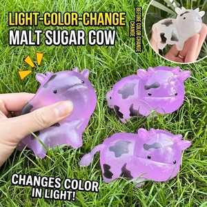 Vache qui change de <span class=keywords><strong>couleur</strong></span>, jouet anti-stress souple en TPR, texture maltose, à presser, pour enfants et adultes, vente en gros - Product Image 4