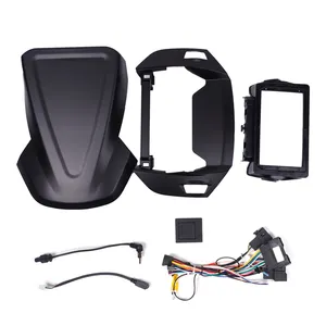 Pannello di navigazione GPS per auto per FORD kuga escape 2013-2017 schermo da 9 pollici 2 Din Android Dashboard Radio Stereo fascas Panel Frame