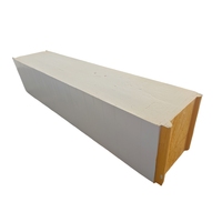 Panneau sandwich d'isolation ignifuge pour chambre froide avec âme en polyuréthane 150 mm pour mur extérieur de chambre froide