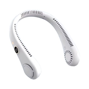 Ventilateur de cou portable USB à prix de gros, 5 vitesses, pour extérieur, rafraîchisseur d'air - Product Image 1