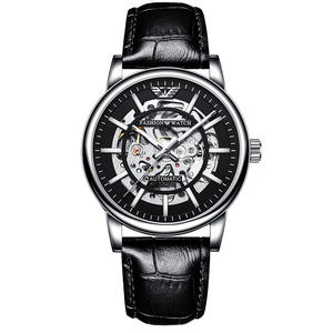 Montre automatique à tourbillon lumineux avec bracelet en acier inoxydable, personnalisable avec votre logo, à prix abordable, cadeau idéal pour homme - Product Image 5