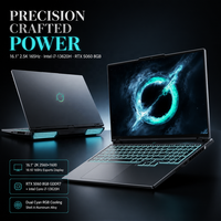 Laptop RTX BYD16 16.1 Inci 2K 2560x1600 165Hz Intel Core I7-13620H RTX5060 8GB GDDR7 DDR5 96GB 2x M.2 Windows 11 Notebook
