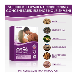 Cápsulas Blandas de Vitalidad Masculina con Ginseng, Asta de Ciervo y Maca, Marca Propia OEM ODM, para Mejorar la Vitalidad Masculina - Product Image 5