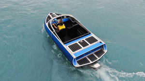 Bateau à réaction personnel en aluminium Kinocean 2025 pour 4 personnes, yacht de pêche et de dérive avec moteur à vendre, bateau à réaction en aluminium pour la dérive - Product Image 6
