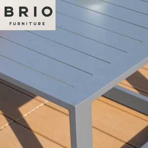 Juego de Sofás de Aluminio Modernos para Exteriores, Venta Directa de Fábrica, Sofá de Patio Económico al por Mayor para Jardín, <span class=keywords><strong>Terraza</strong></span>, Cafetería y Hotel - Product Image 6