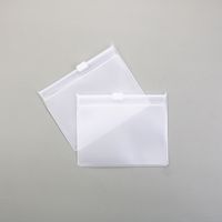 Emballage de bijoux personnalisé avec logo, fermeture à glissière carrée/rectangulaire, emballage biodégradable en PVC transparent, pour lunettes, boucles d'oreilles, colliers, estampage à chaud