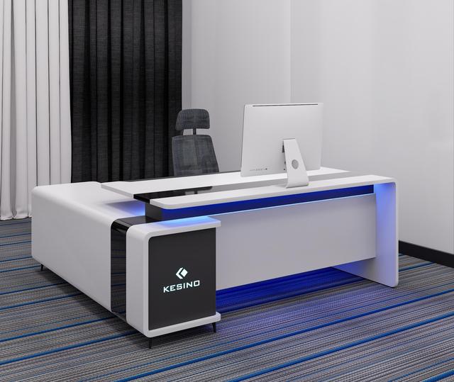 Kesino Modern Multi-Function Integrated System Console for Industrial Security for Command Center and Conference Room